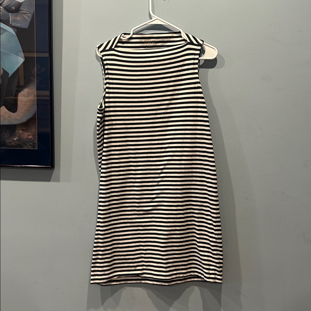 Kate Spade Black and White Striped dress